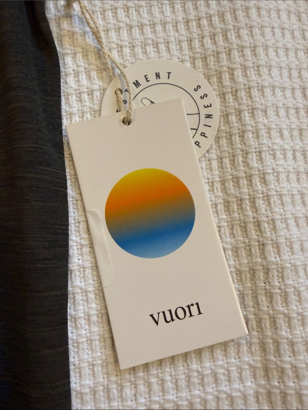 Vuori Men's Dark Charcoal Short Sleeve Zephyr Tee - Picture 3 of 7